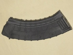 10/30 Tapco AK-47 7.62x39 Black Front Rivet Magazine